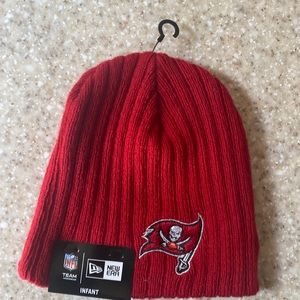 New Era mini buccaneers NFL INFANT beanie hat skully snow winter hat RED